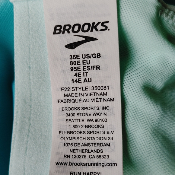 Brooks Run Bra Drive Convertible 36E - Picture 3 of 3